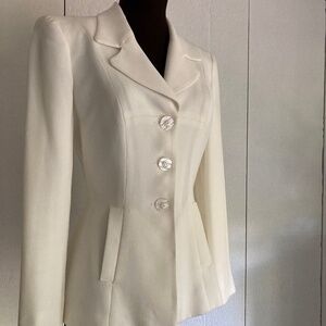 Bebe White Blazer Size 2